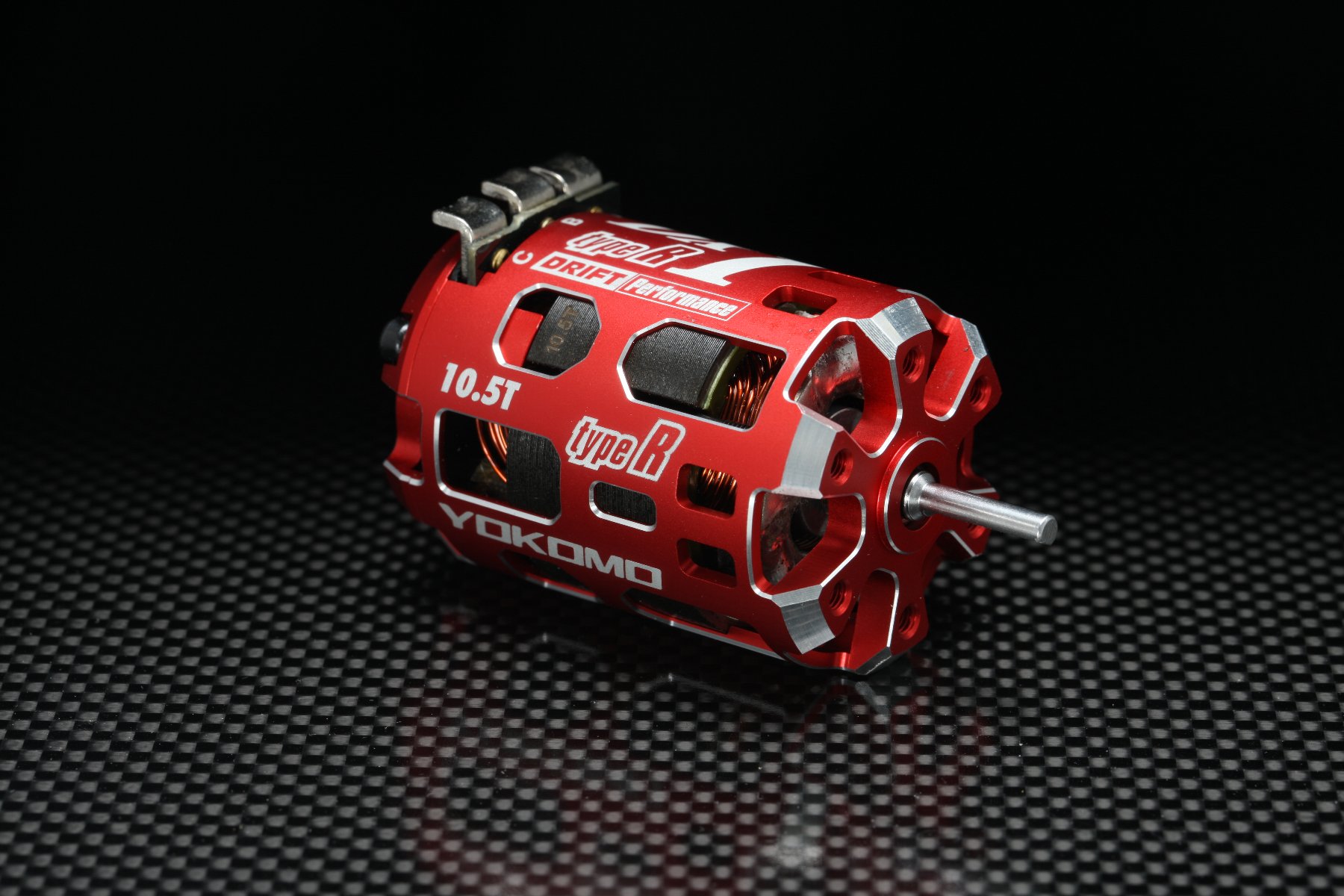 Yokomo Drift Performance DX1 "R" Brushless Motor (10.5T) (Red) Yokomo Drift Performance DX1 "R" Brushless Motor (10.5T) (Red)