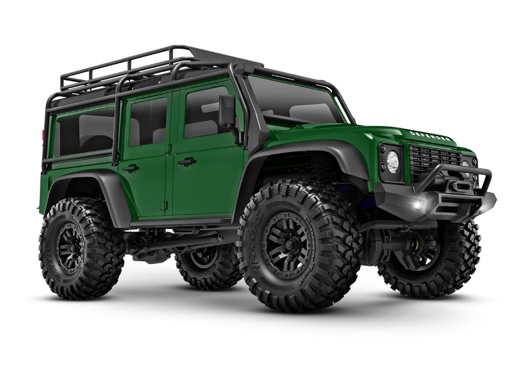 Traxxas TRX-4M Land Rover Defender 1/18 RTR Trail Truck, Green <font color="red"><b>(PREORDER)</b></font>